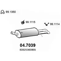 ASSO 04.7039 Einddemper