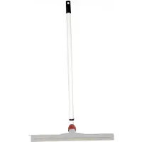 Betra Douchetrekker - vloertrekker - kunststof - wit - natuur rubber - B55 cm - Uitschuif steel wit - van 80 tot 130 cm