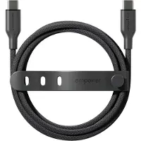 PanzerGlass Empower Racing USB-C Kabel 60 Watt 2 Meter Zwart