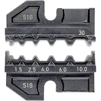Knipex 97 49 30 Krimpinzetstuk Ongeïsoleerde doorverbinders 1.5 tot 4 mm² Geschikt voor merk 97 43 200, 97 43 E, 97 43 E AUS, 97 43 E UK, 97 43 E US