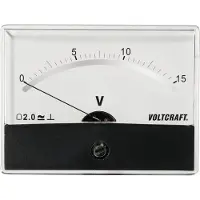 Voltcraft AM-86X65/15V/DC AM-86X65/15V/DC Inbouwmeter AM-86X65/15V/DC Draaispoel