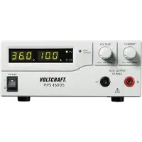 Voltcraft PPS-16005 Labvoeding, regelbaar 1 - 36 V/DC 0 - 10 A 360 W USB, Remote Programmeerbaar Aantal uitgangen: 2 x
