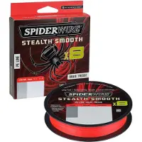 Spiderwire Stealth Smooth 8 Braided Line 150 M Rood 0.090 mm