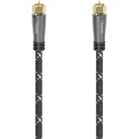 Hama 00205078 Aansluitkabel Satelliet Zwart, Grijs 3 m