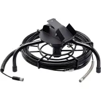 Voltcraft BS-14mm/25m Endoscoopsonde Sonde-Ø 14 mm 25 m Waterdicht, Verwisselbare camerasonde, Optionele verlenging, Focus, Beeldfunctie, LED-verlichting