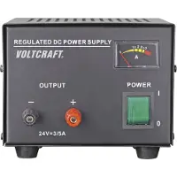 Voltcraft FSP-1243 Labvoeding, vaste spanning 24 V/DC (max.) 3 A (max.) 72 W Aantal uitgangen: 1 x