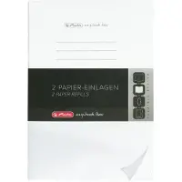 Herlitz Schrift A5 Gestipt Papier Wit Niet geperforeerd