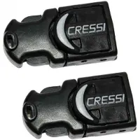 Cressi Rondine A/reaction/frog Plus Fin Buckle Zwart