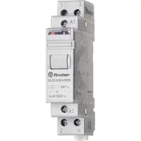 Finder 20.23.8.012.4000 Stroomstootschakelaar DIN-rail 1x NO, 1x NC 12 V/AC 16 A 4000 VA 1 stuk(s)