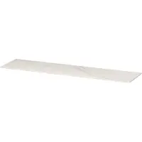 Ink Topdeck 45 Topblad Keramische Slab - 180x45x1cm - Calacatta Mat - Badkamermeubels, Wastafelbladen - 8718835130886