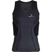 Gamepatch | Padded shirt PRO | Zwart | Maat 2XL | Basketball | Handball | Urban Sports