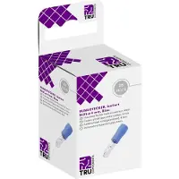 TRU COMPONENTS Rundstecker 2.50 mm² 2.50 Teilisoliert Blau 8436636 25 St.