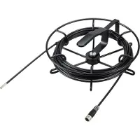 Voltcraft 1000T 10m spool (LF) Endoscoopsonde Sonde-Ø 5.5 mm 10 m LED-verlichting, Waterdicht