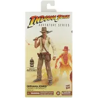 Hasbro Indian Jones Adventure Series Indiana Jones Templo Maldito Figuur Bruin