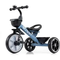 Milly Mally Bobby driewieler blauw 24M+ - Kinderdriewieler