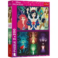 Trefl puzzel Disney Princess - 2x200 stukjes - betoverende prinsessen.