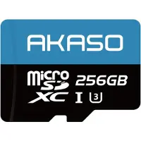 Akaso 256GB MicroSDXC U3 Geheugenkaart – Hoge snelheid – Voor Action Cam, Dashcam & Smartphone