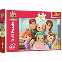 Trefl 17391, 60 stukjes, Puzzel met tekenfilms, Geschikt voor kinderen vanaf 4 jaar