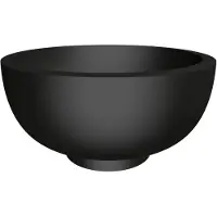 Xenz Lizzy Fonteinkom solid surface zwart
