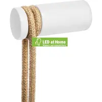 Creative Cables Rolé Houten Kabelwartel. Wandbevestiging Voor Hanglamp