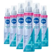 Nivea Volume Care Styling Mousse - Haarmousse - Bevat Hydraterende Vitamine B3 - Haarverzorging - Voordeelverpakking -6 x 150 ml