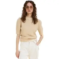Josh V Dames Tops & T-shirts Franka - Creme - Maat L