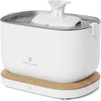 Petlibro Dockstream App Monitoring Water Fountain(with Extra Pump)- White Fontein