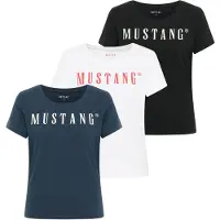Mustang Shirt blauw / zwart / wit
