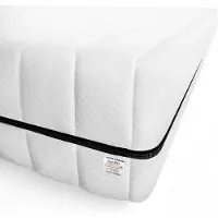 Mister sandman Matras 90 x 200 cm - Hoogte ca. 15 cm - Ergonomische matras - Koudschuimmatras met 7 zones - Matras 90 x 200 eenpersoons - Ademende matrassen - Matras Zacht