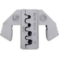 Toolcraft TO-9625860 Krimpinzetstuk MCP 6.3/4.8K & SPT contact 0.2 tot 2.5 mm² Geschikt voor merk