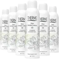 Therme 6x Zen White Lotus Foaming Shower Gel 200 ml