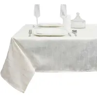 Unique living Tafelkleed Raula 145x200 cm dove white