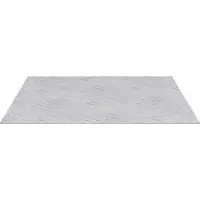 vidaXL Trapmatten 4 st 30 x 30 cm Zilver Aluminium Vierkant