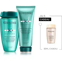 Kérastase Résistance Extentioniste Duo + Cadeau - Shampoo 250ml & Conditioner 200ml + Bain 30ml cadeau - Voor Sterker & Langer Haar - Stimuleert Haargroei