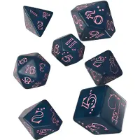 Q-workshop Llamas Dice 7 Packs Blauw Kinderen