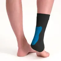 Solelution Achillespees gel sok - Zwart (per stuk)