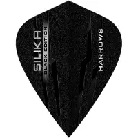 Harrows Silika Black Kite Tough Crystalline Coated - Dart Flights