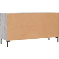 vidaXL Schoenenbank 102x35x55 cm bewerkt hout grijs sonoma eikenkleur