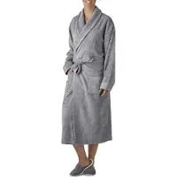 Hamams own Bamboe Badjas Voor Sauna In Grijs