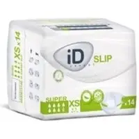 Ontex iD ID Expert Slip Super XS - 12 paquets de 14 protections