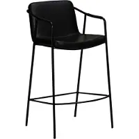 Dan-Form Danform Boto barstoel , counterstoel met armleuningen vintage zwart.