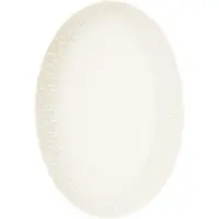 Aida Confetti ovaal bord Vanilla, 25,5x36 cm