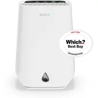 Ecoair Classic 11L - Adsorptiedroger - Ontvochtigt tot 11L per dag – Voor ruimtes tot 90 m² - Zeer stil - Incl. wasdroogfunctie