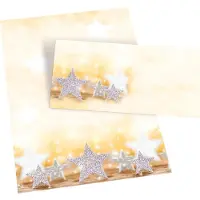 Sigel Briefpapier A4 Mat 90 g/m² 21 x 29,7 cm Beige, zilver 100 Vellen