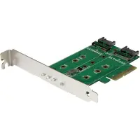 StarTech.com SSD M.2 NGFF adapter met 3 poorten - STARTECH - PCIe 3.0 - SATA III en NVMe