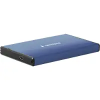 Gembird Externe HDD behuizing 2.5' SATA USB3.0 Donker-Blauw (brushed)