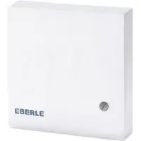 Eberle RTR Ruimtethermostaat H7.5xB7.5xD2.55cm Wit