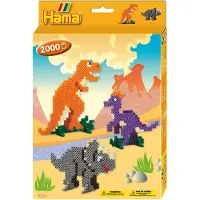 Hama - Dino World Strijkkralen (2000 stuks)