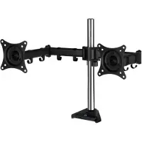 Arctic Z2 Pro (Gen 3) Arm met dubbele monitor - Tafelbevestiging voor maximaal 86 cm (34 inch), USB 3.2 Gen1 hub, voor 2 schermen