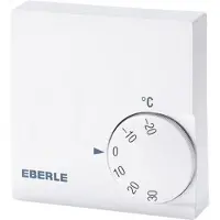 Eberle RTR Ruimtethermostaat H7.5xB7.5xD2.55cm Wit